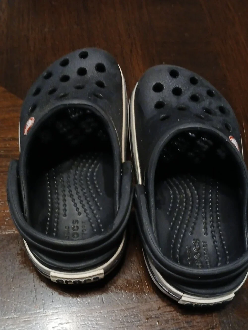 Kids Black Slip-On Crocs